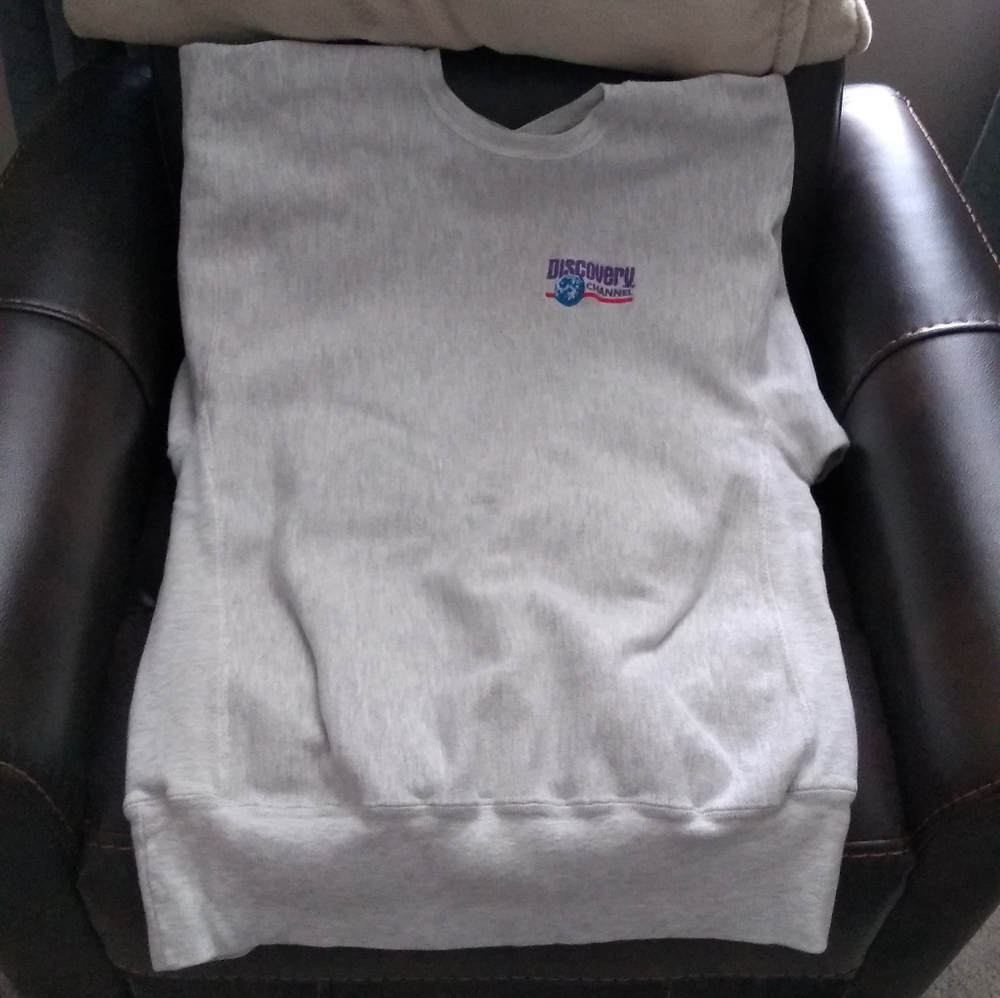 Vintage Discovery Channel Reverse Weave Sweatshirt